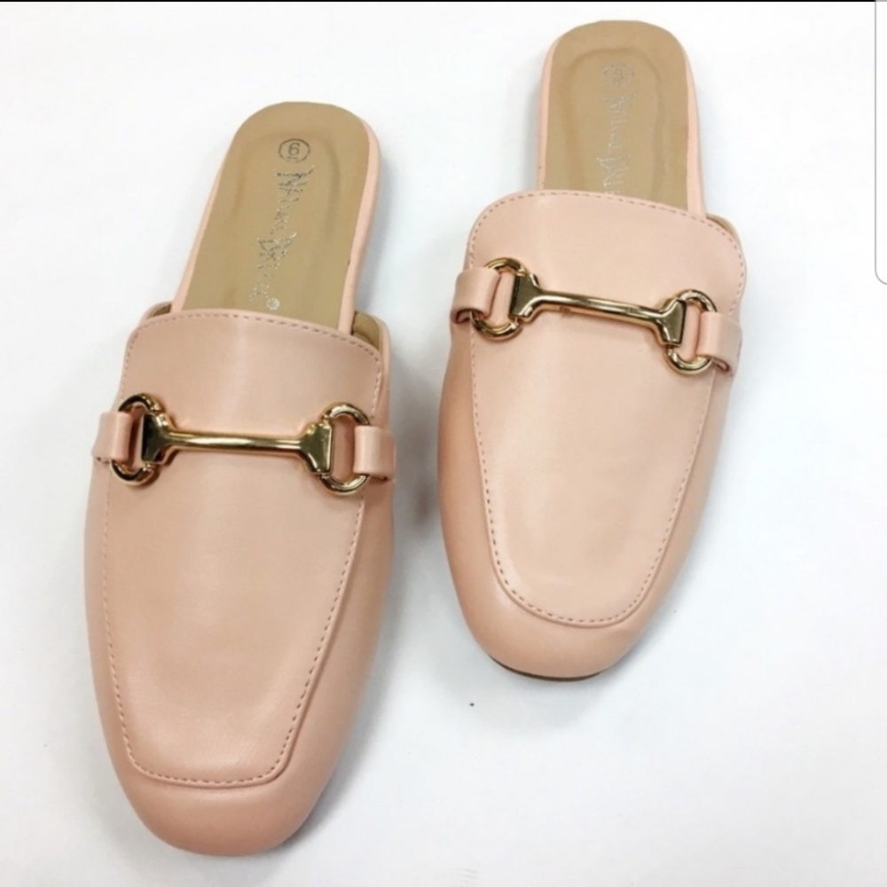 Pink Nature Breeze Slip On Mule